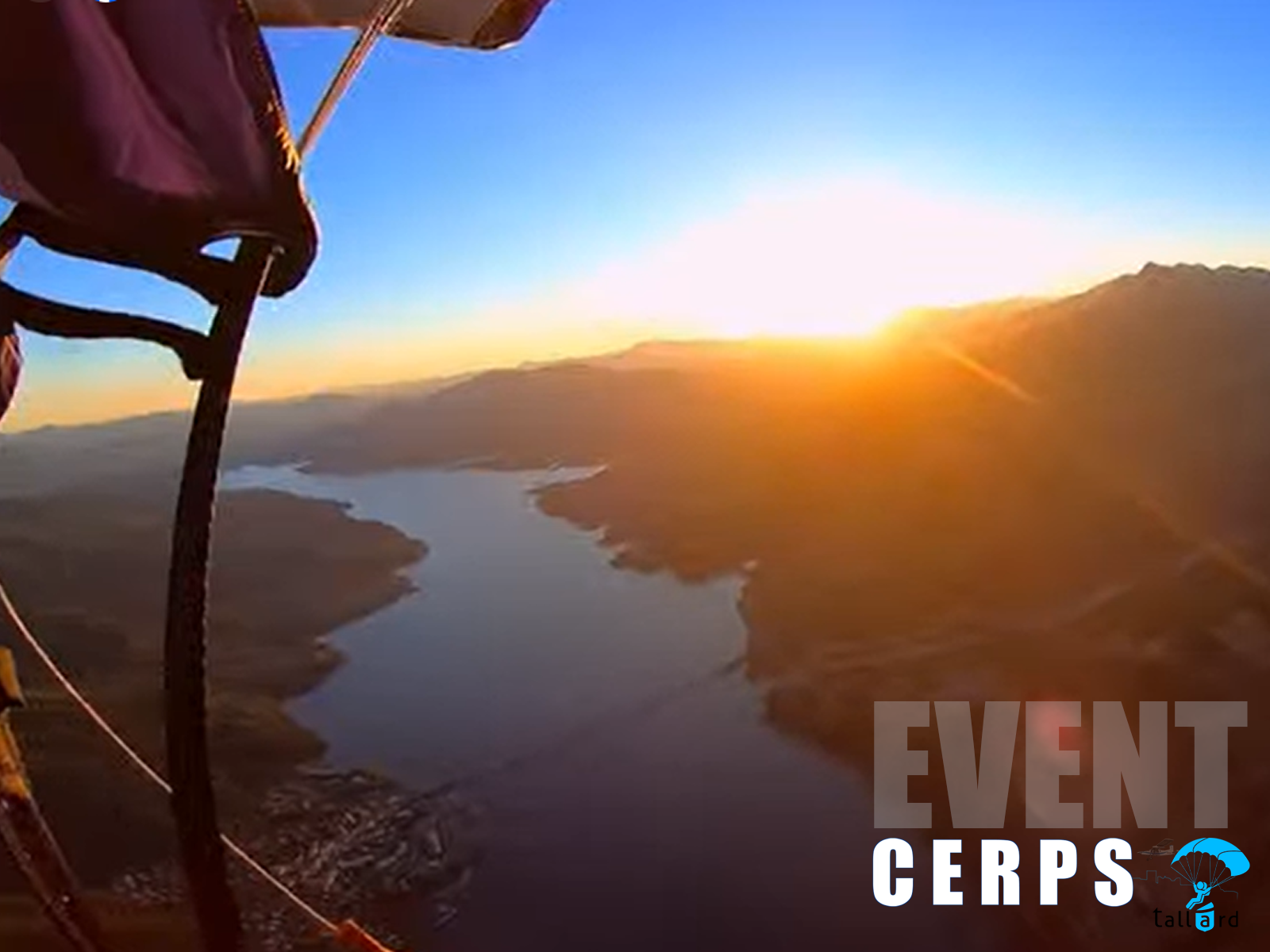 Saut sunset Serre-Ponçon