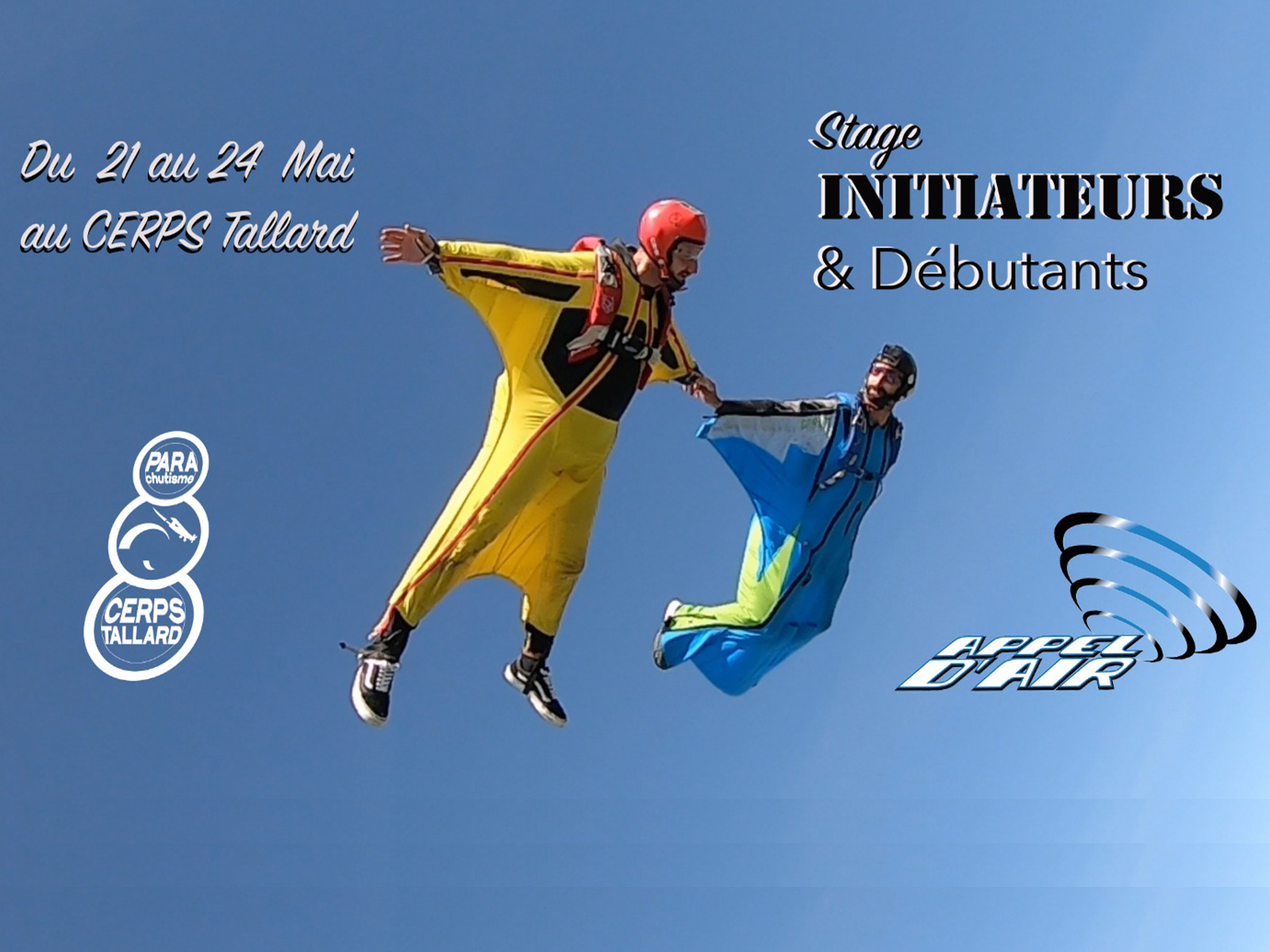 Stage appel d'air Wingsuit