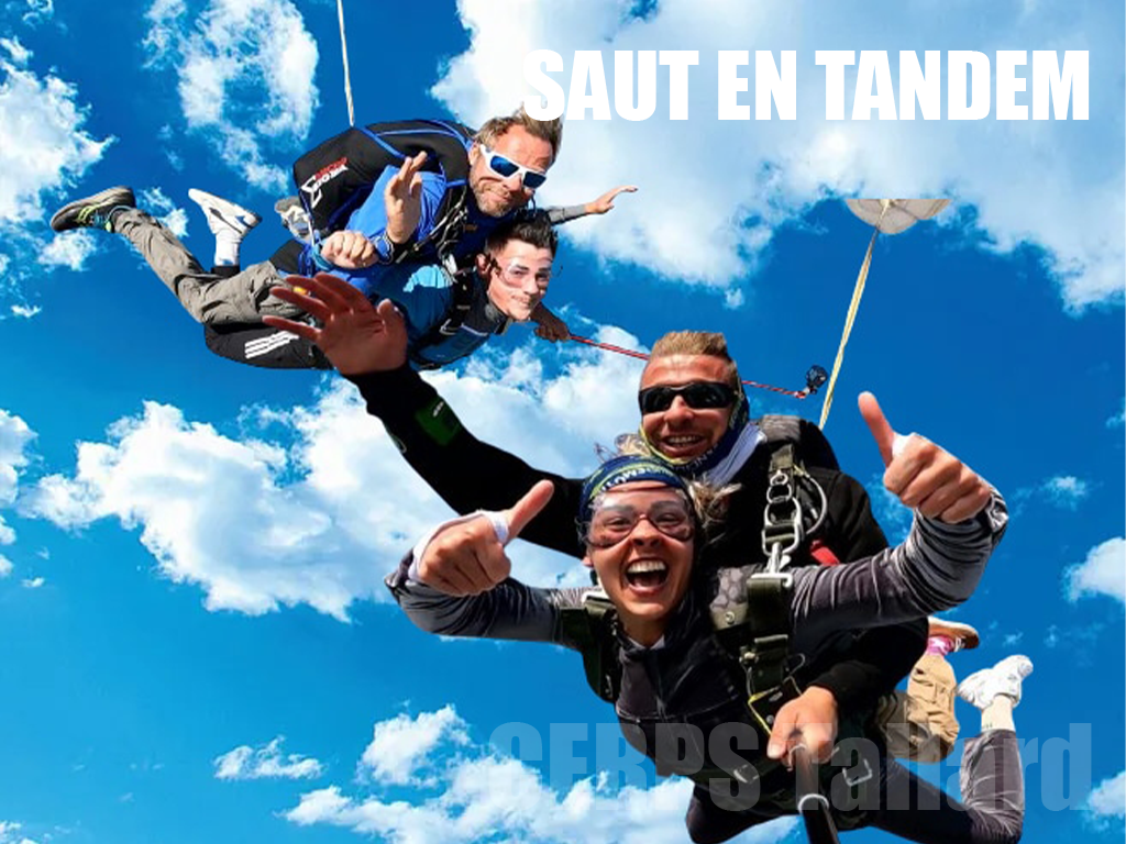 Sauter en parachute tandem à Tallard Sauter en parachute tandem à Tallard
