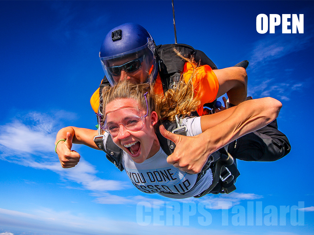Saut tandem open